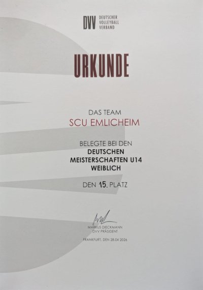 Leefke Borchers bei den Deutschen Meisterschaften