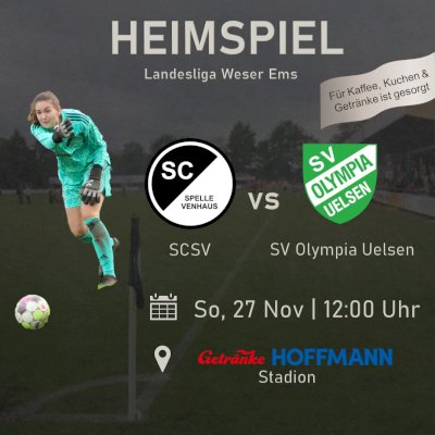 Heimspiel Damen 1 gegen Olympia Uelsen