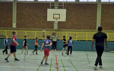 Erfolgreiche Basketball-Schnuppertrainings – Über 40 Kinder absolvieren DBB-Spielabzeichen in Bronze