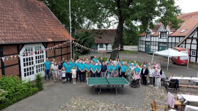 50 Jahre Tischtennis im SCSV - Jubiläumsfeier am Wöhlehof