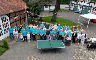 50 Jahre Tischtennis im SCSV - Jubiläumsfeier am Wöhlehof