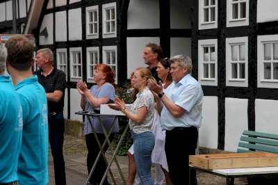 50 Jahre Tischtennis im SCSV - Jubiläumsfeier am Wöhlehof