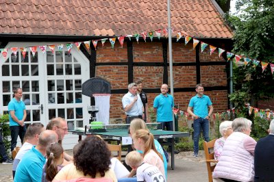 50 Jahre Tischtennis im SCSV - Jubiläumsfeier am Wöhlehof