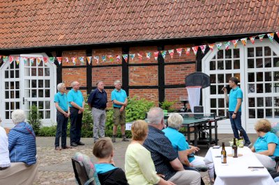 50 Jahre Tischtennis im SCSV - Jubiläumsfeier am Wöhlehof