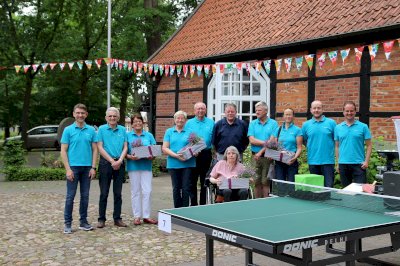 50 Jahre Tischtennis im SCSV - Jubiläumsfeier am Wöhlehof