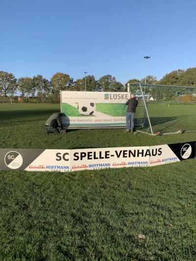 Spatenstich Kunstrasen SC Spelle-Venhaus
