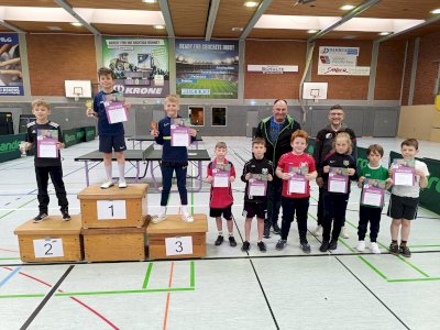 TT-Abteilung richtet Kreisentscheid der mini-Meisterschaften aus