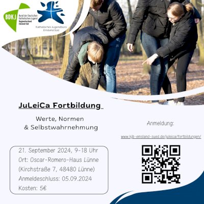 „Juleica“-Fortbildung am 21. September in Lünne