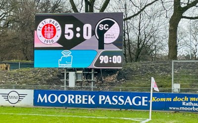 Spelle verliert zum Auftakt 2024 beim FC St. Pauli II deutlich