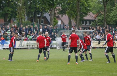 „Etwas ganz Besonderes“: Christoph Ahrens traf 2016 für Spelle gegen Mönchengladbach