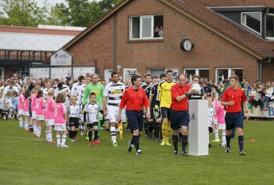 „Etwas ganz Besonderes“: Christoph Ahrens traf 2016 für Spelle gegen Mönchengladbach