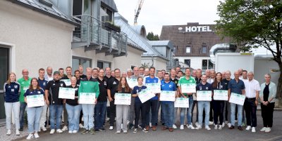 Platin-Status für die nachhaltige Arbeit der Jugendfußballabteilung des SC Spelle-Venhaus