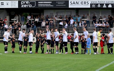 Speller E1- und E2-Kicker beim Oberligaspiel zwischen dem SCSV und Lüneburg im Einsatz