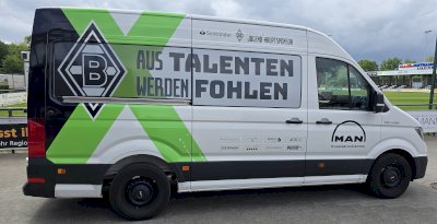 Tolle Erlebnisse für junge Speller Fußball-Talente beim Spiel gegen Gladbach