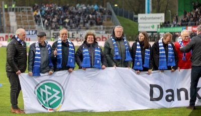 Die Fans des SC Spelle-Venhaus sorgen beim Derby in Meppen für Gänsehaut-Momente