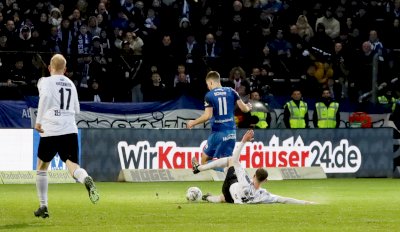 Die Fans des SC Spelle-Venhaus sorgen beim Derby in Meppen für Gänsehaut-Momente