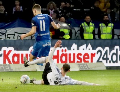 Die Fans des SC Spelle-Venhaus sorgen beim Derby in Meppen für Gänsehaut-Momente