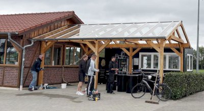 Starke Teamleistung: Speller Herrenmannschaften sorgen für schöneres Sportgelände