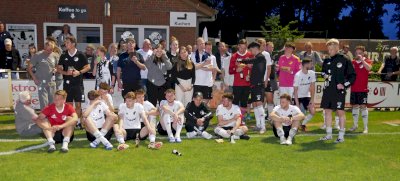 Spelle: Emotionale Momente bei der Verabschiedung von Spielern und Trainern