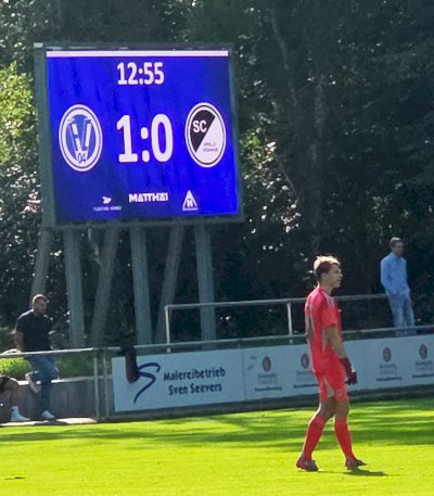 Spelle enttäuscht bei der 0:4-Schlappe in Verden