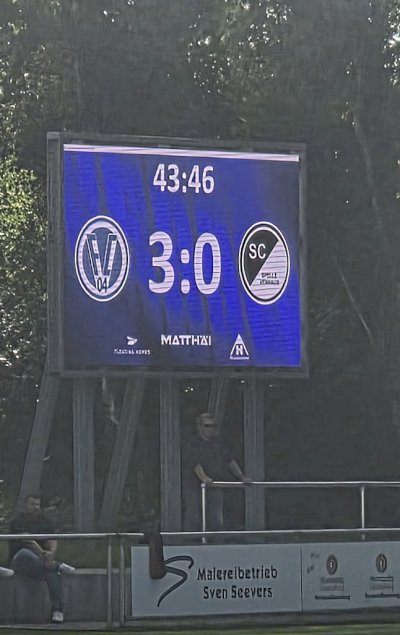 Spelle enttäuscht bei der 0:4-Schlappe in Verden