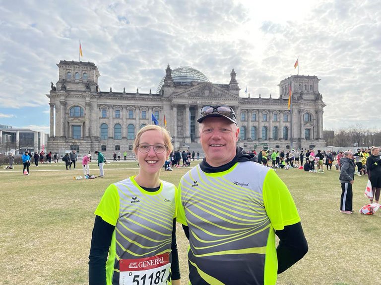 Speller Läufer beim Berlin-Halbmarathon
