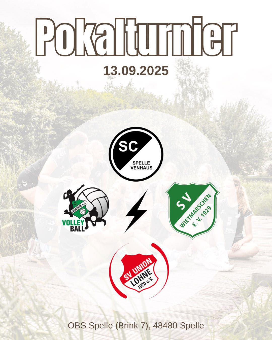Damen 1: Pokalturnier in eigener Halle