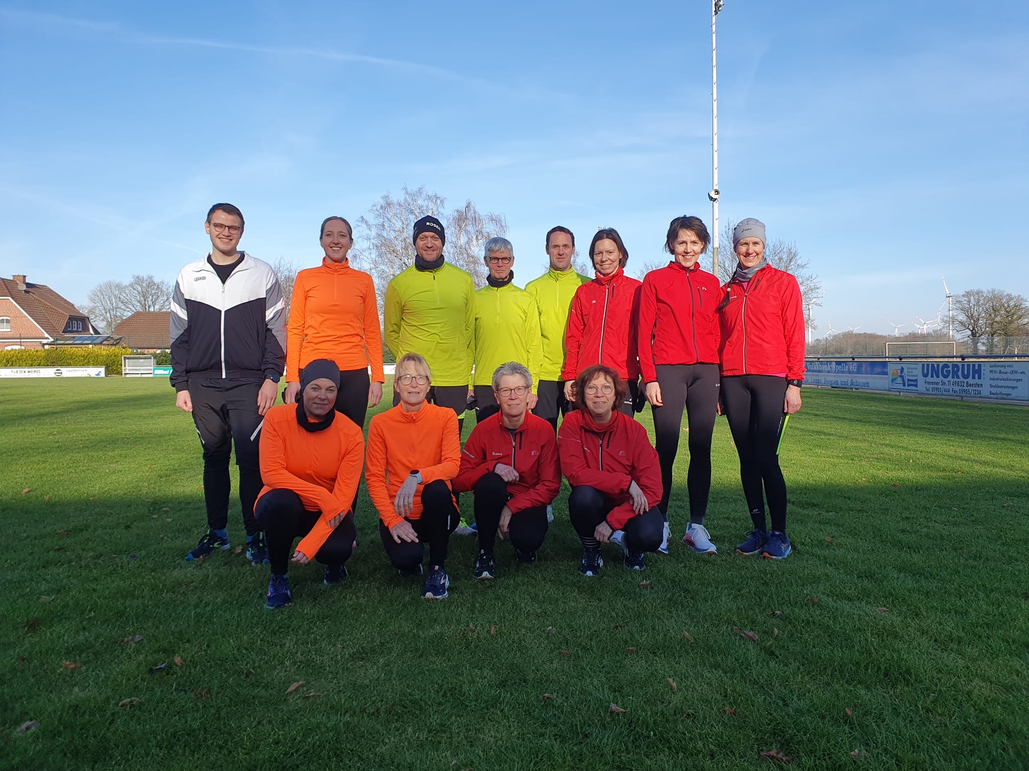 12 Spellerinnen & Speller am Wochenende bei Winterlaufserie Beesten