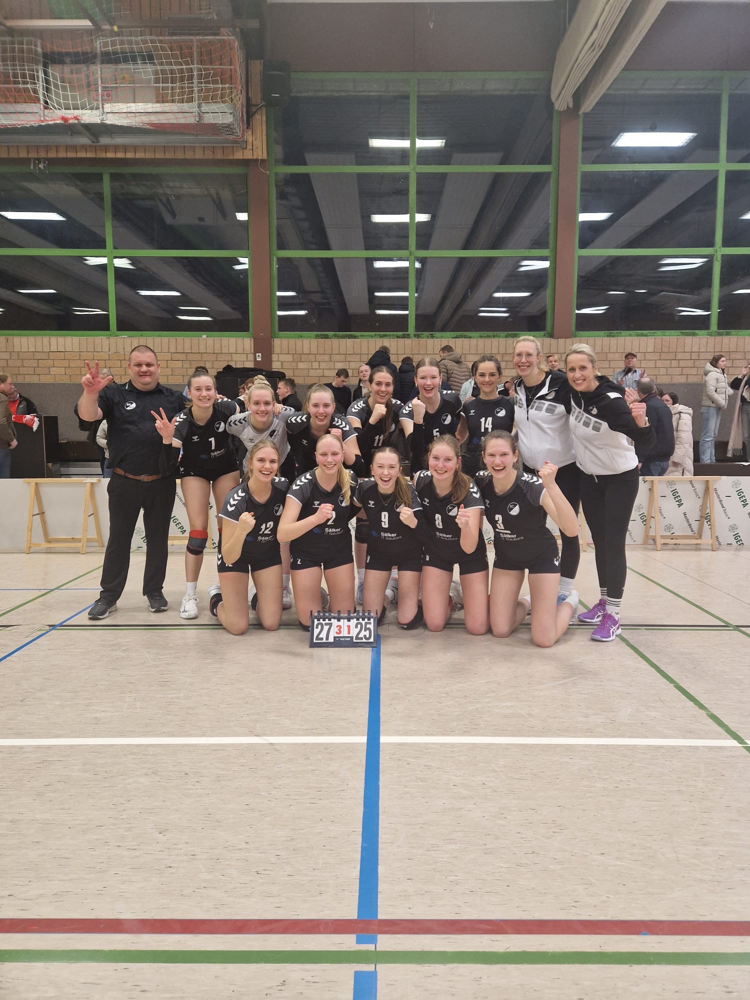 Damen 1: Derbysieger gegen den SV Union Lohne