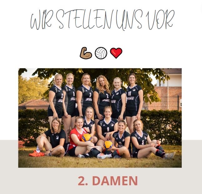 Neuaufstellung der 2. Damenmannschaft