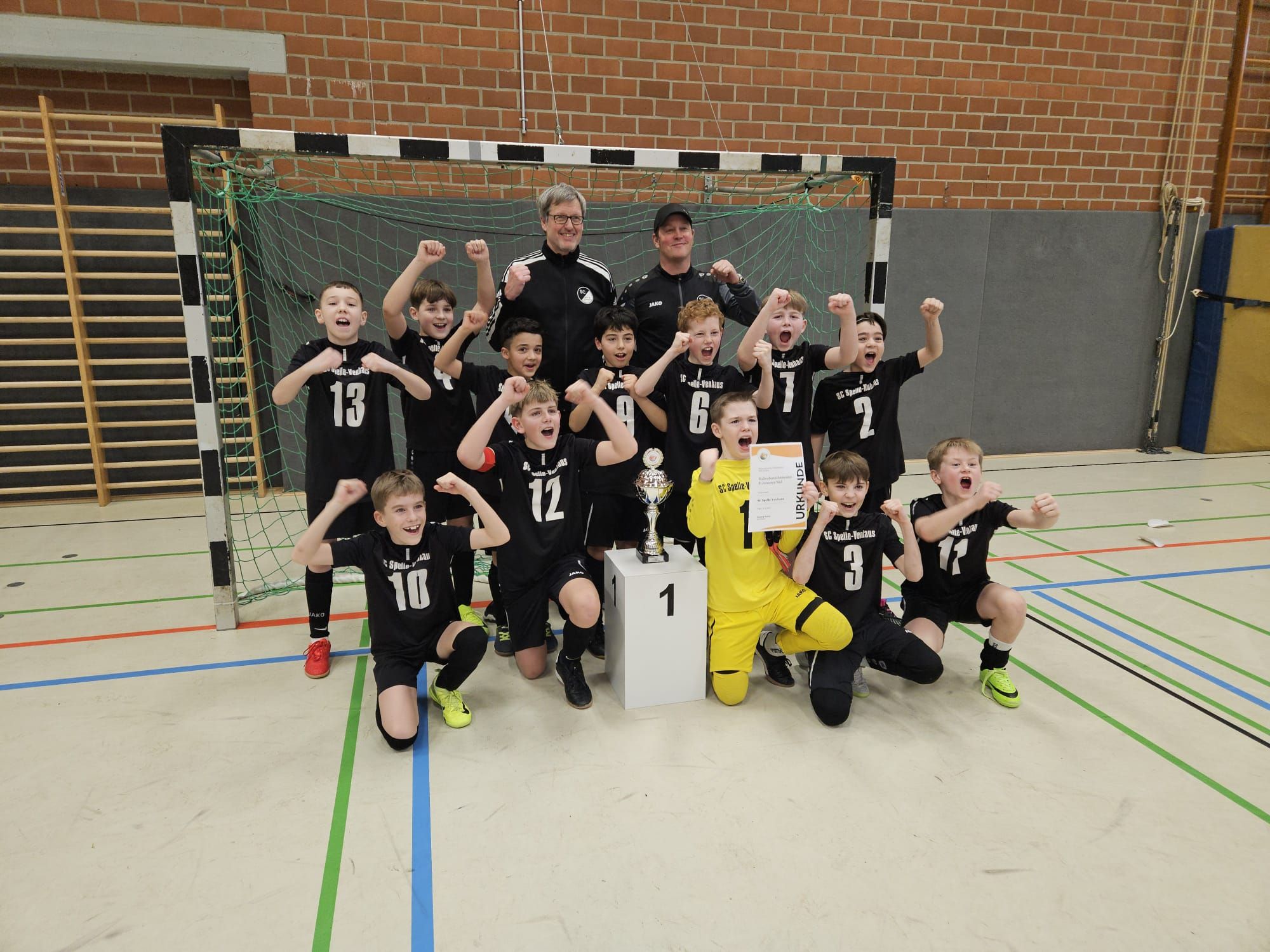Die Speller E1 gewinnt die Hallenkreismeisterschaft Emsland-Süd!!!