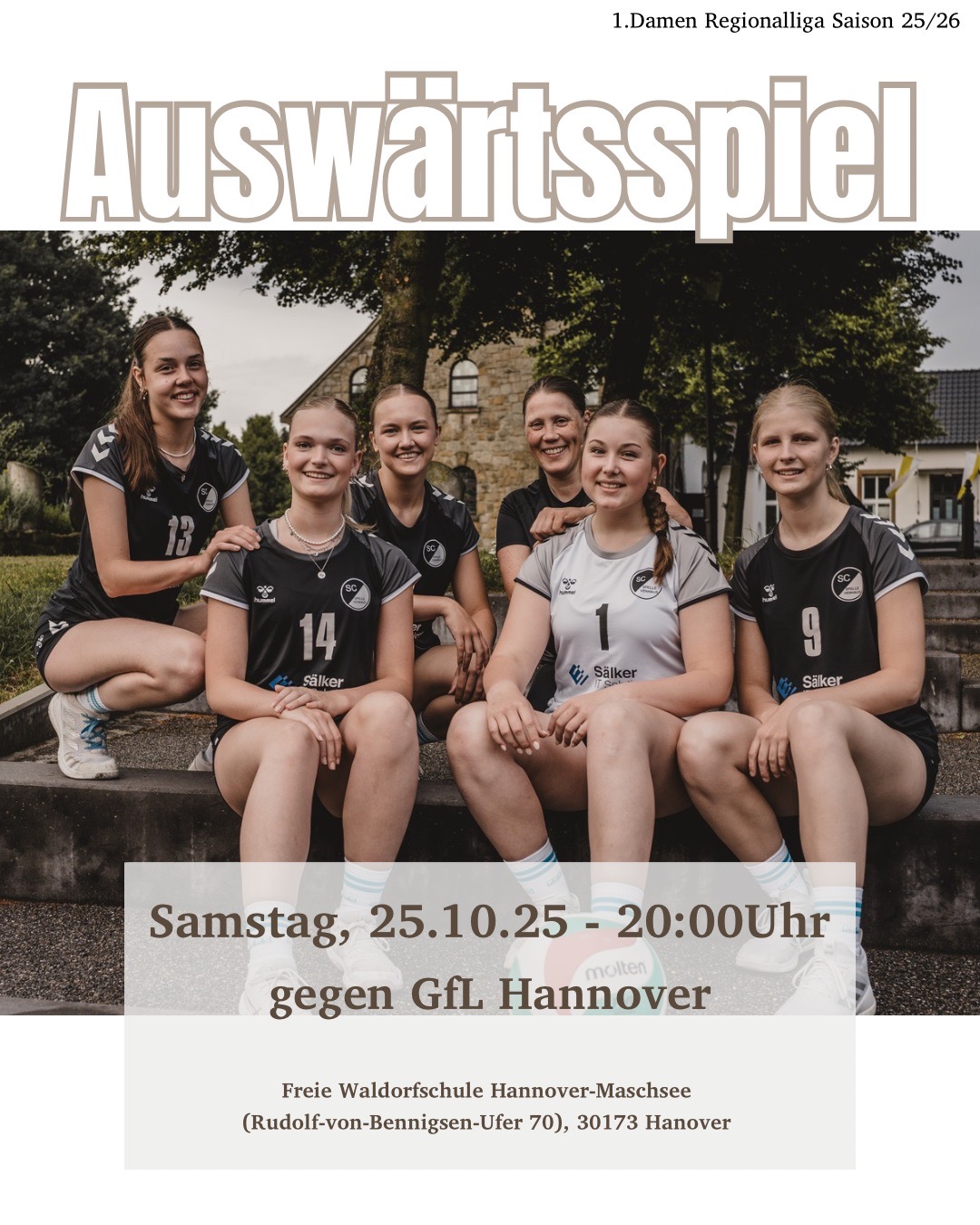 Damen 1: Punktejagd beim GfL Hannover