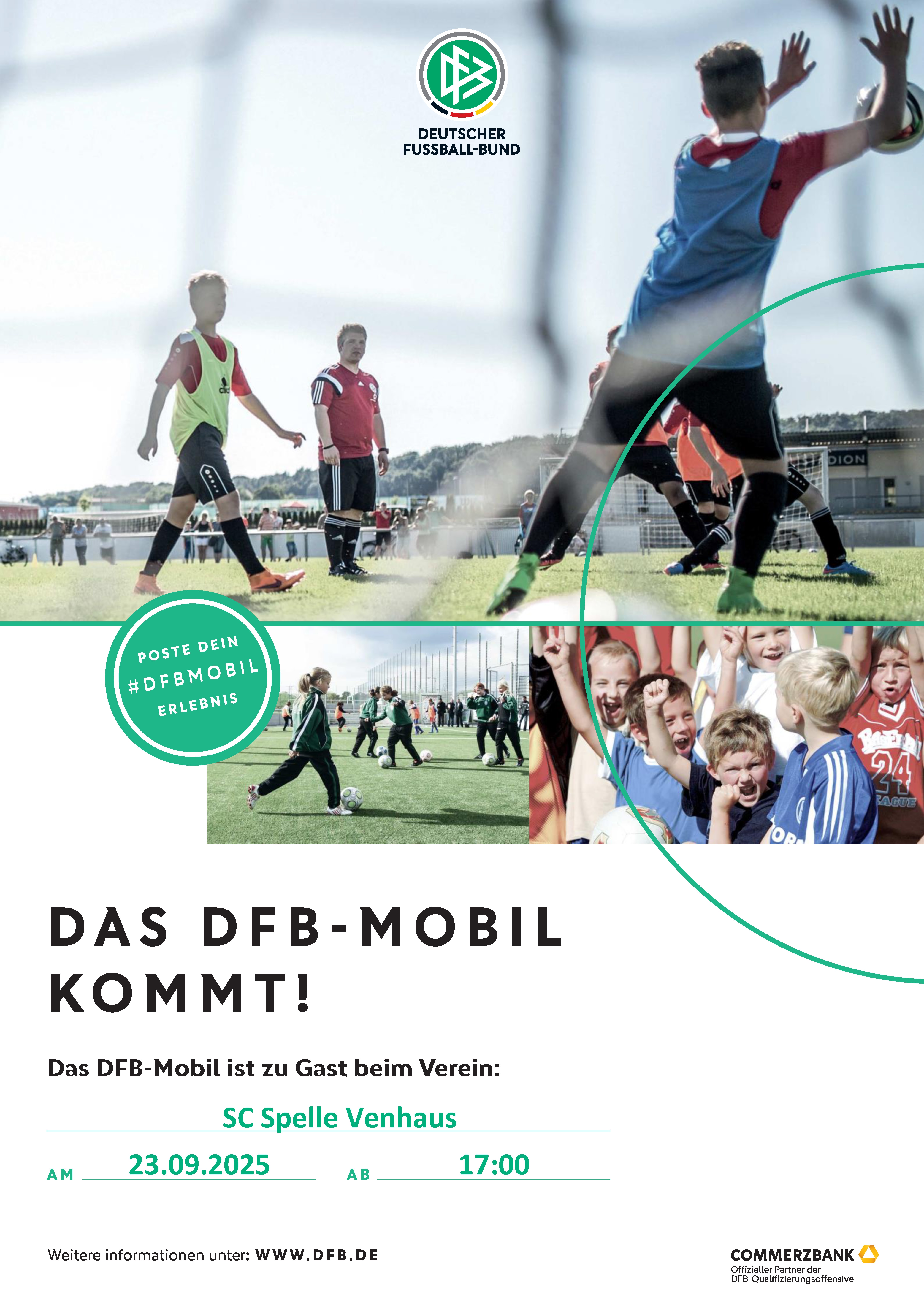 Das DFB Mobil kommt wieder nach Spelle