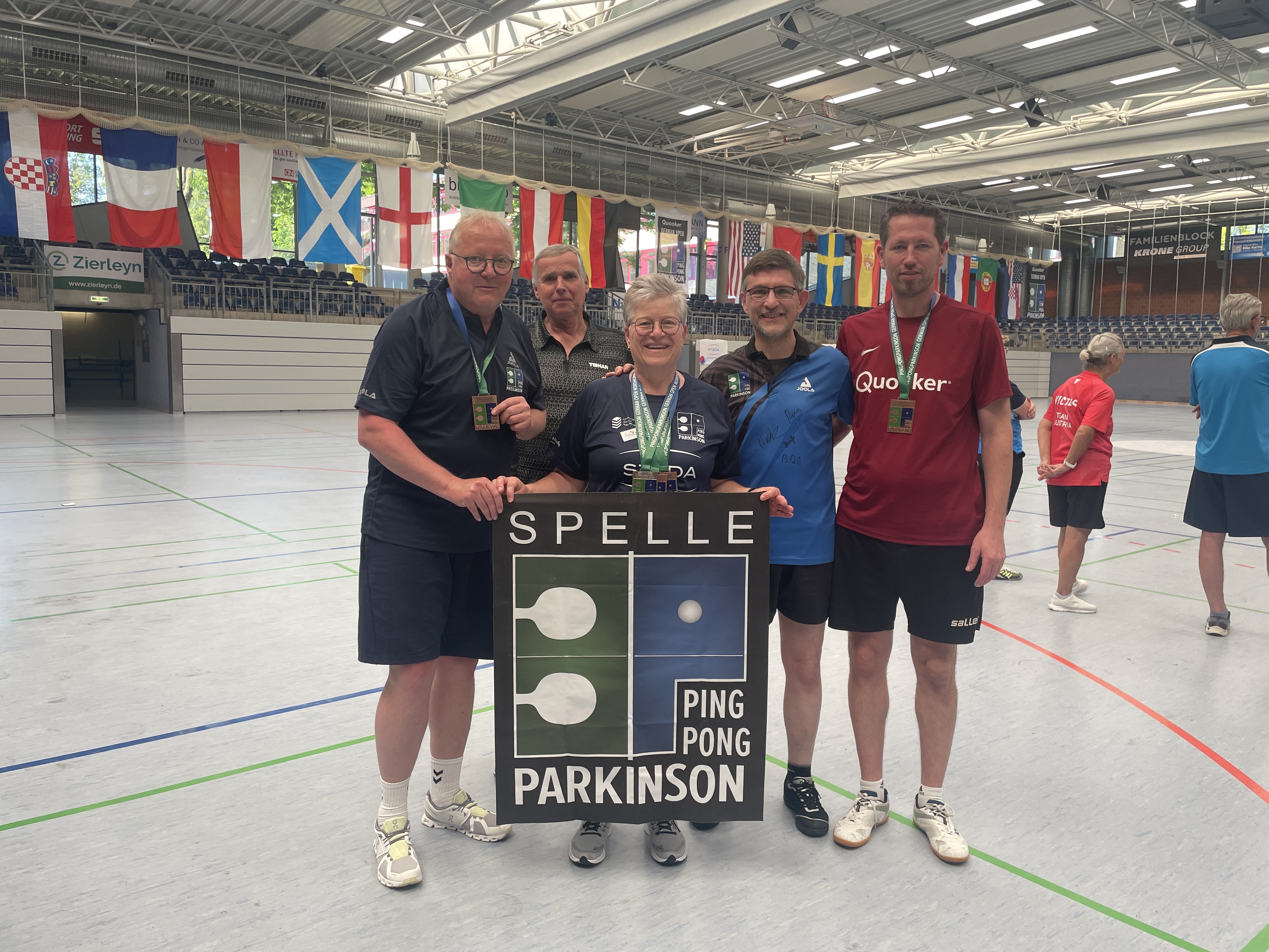 Was für ein Erfolg!!! PPP Spelle 4x auf dem Siegerpodest bei den German Open