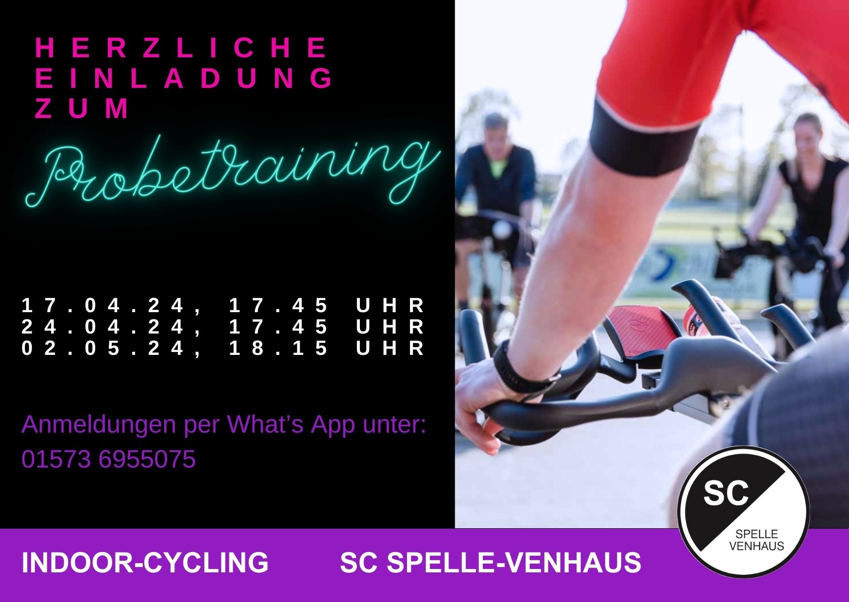 Einladung zum Probetraining