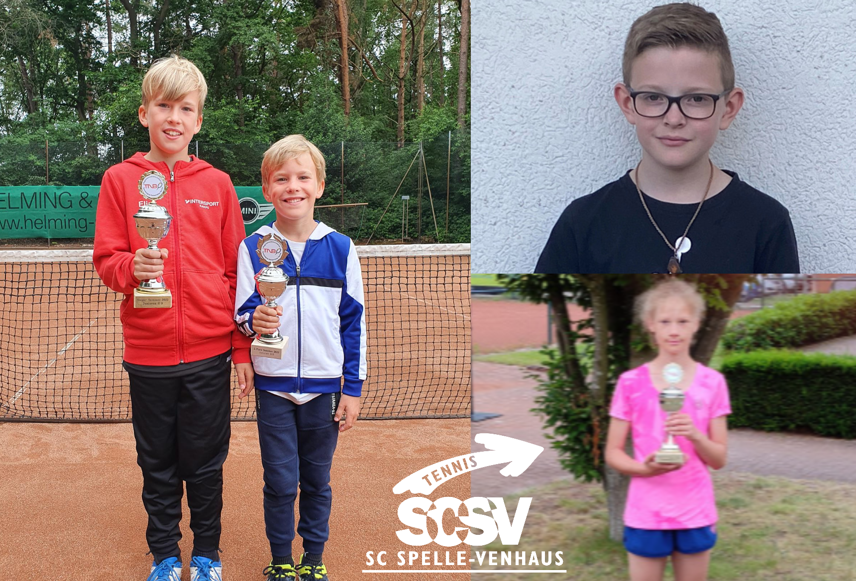 SCSV Tennis - Erfolgreich bei den Regionsmeisterschaften in Papenburg