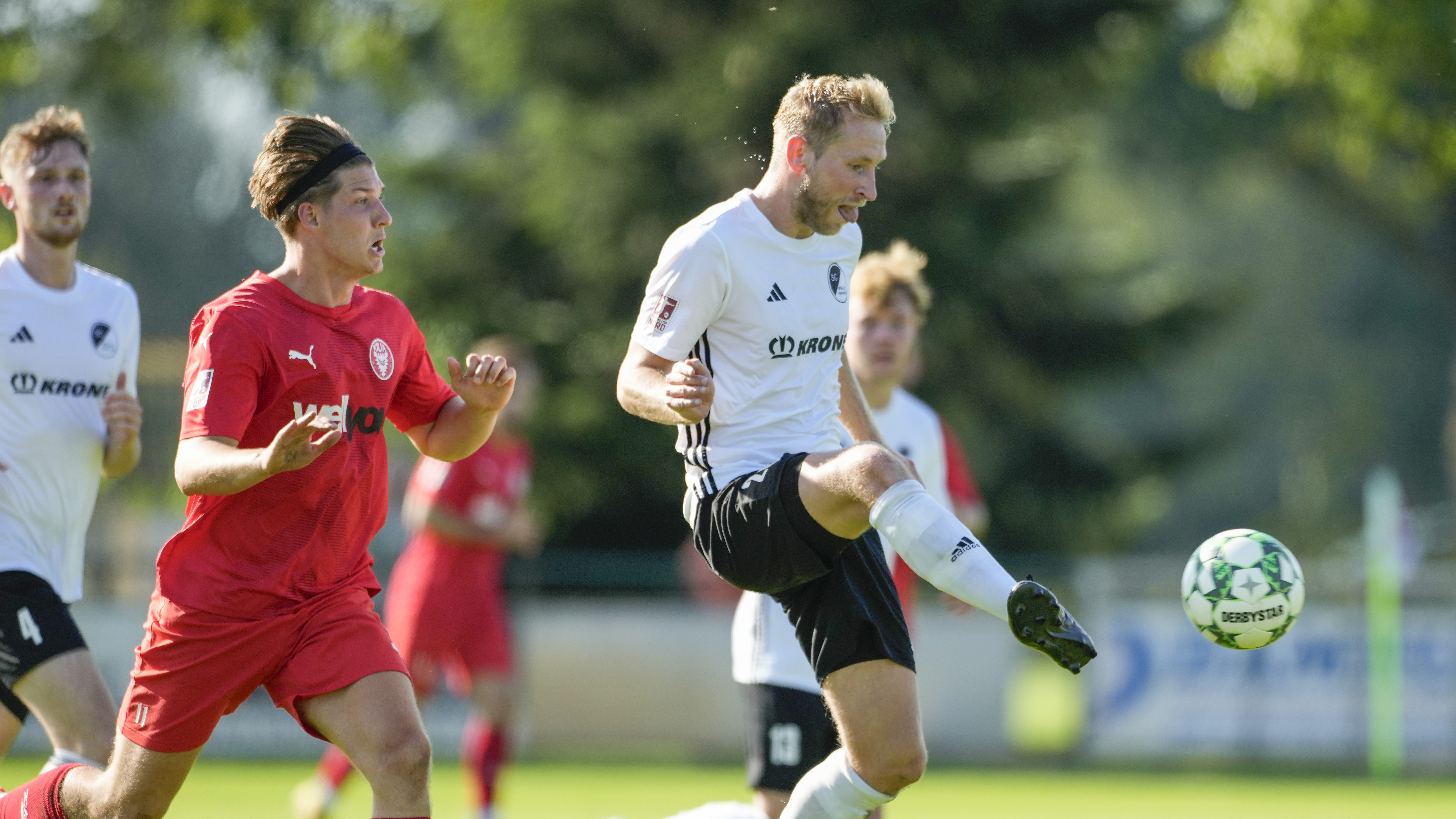 Spelle Samstag zum Test-„Rückspiel“ beim Oberligisten Preußen Münster II