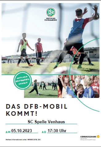 Das DFB-Mobil macht wieder "Halt in Spelle"