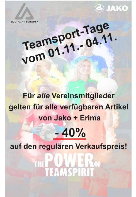 Teamsporttage bei Big Point