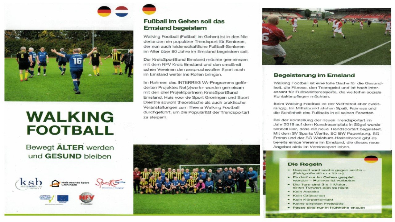 Nicht allein auf dem Spielfeld...!