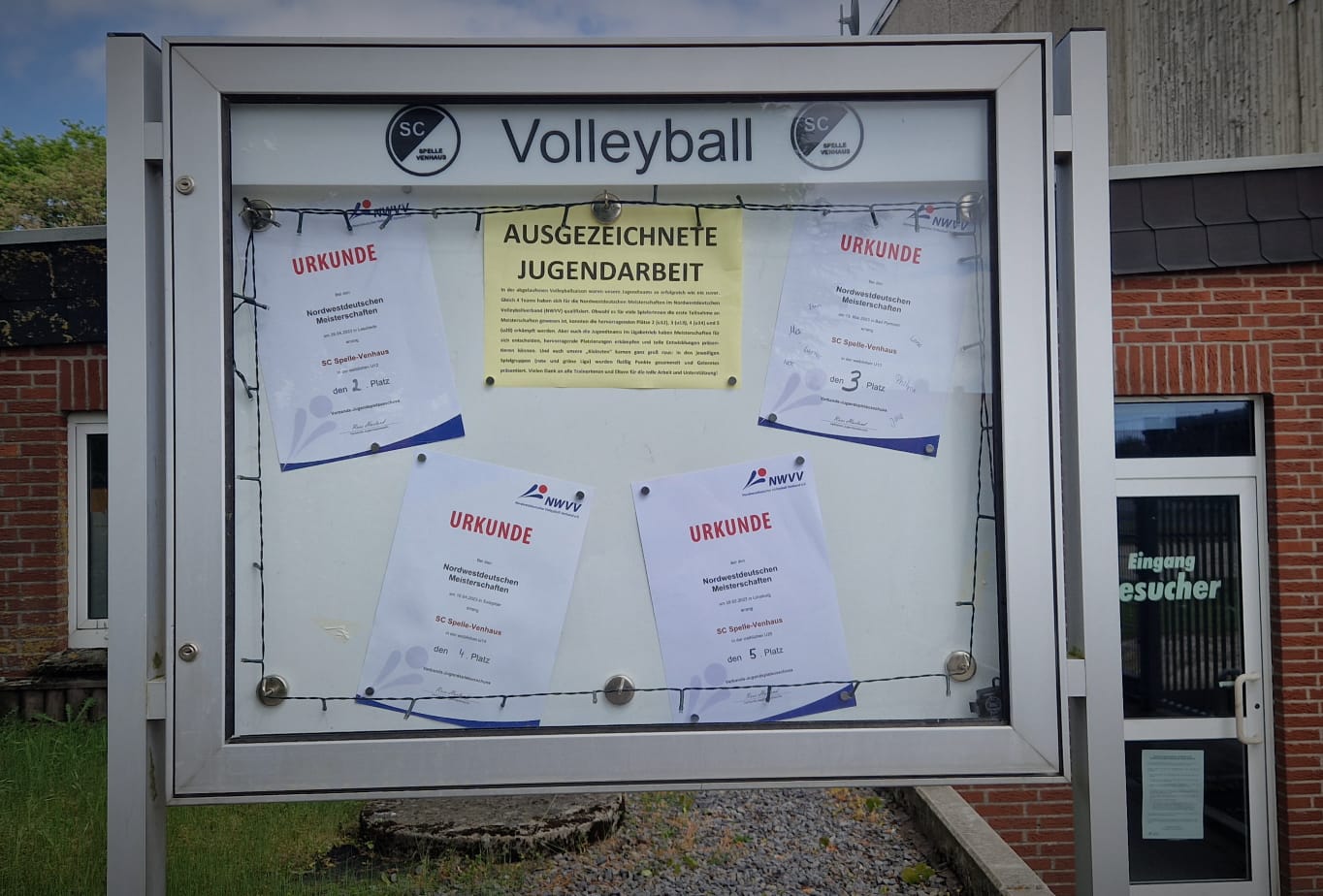 AUSGEZEICHNETE JUGENDARBEIT