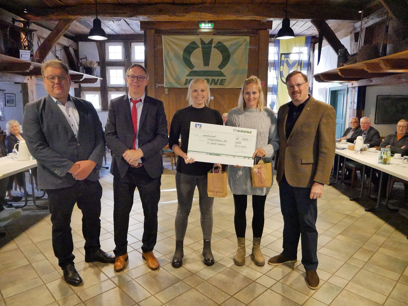 Ehrenamtspreis für die Volleyballabteilung
