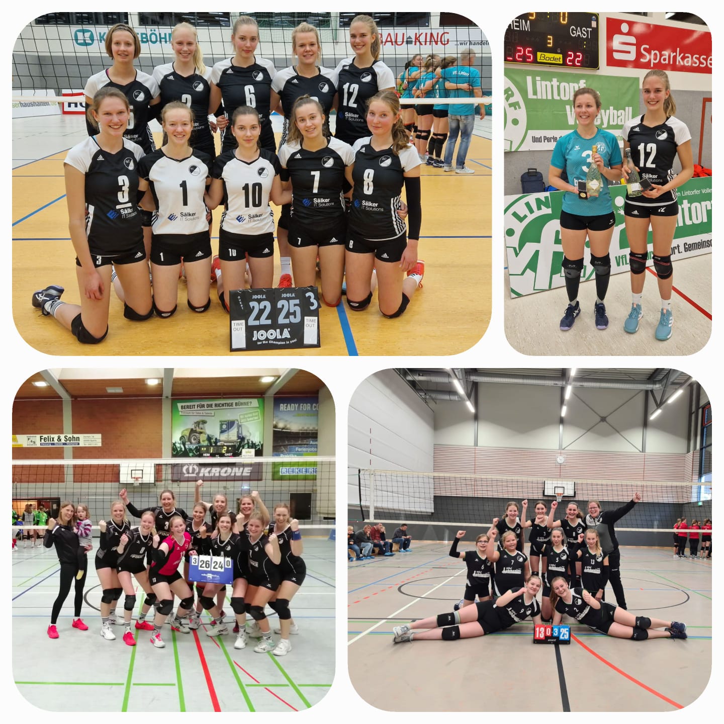Damenspieltage mit Höhen und Tiefen