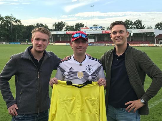 Erster Oberliga Einsatz als Schiedsrichterassistent