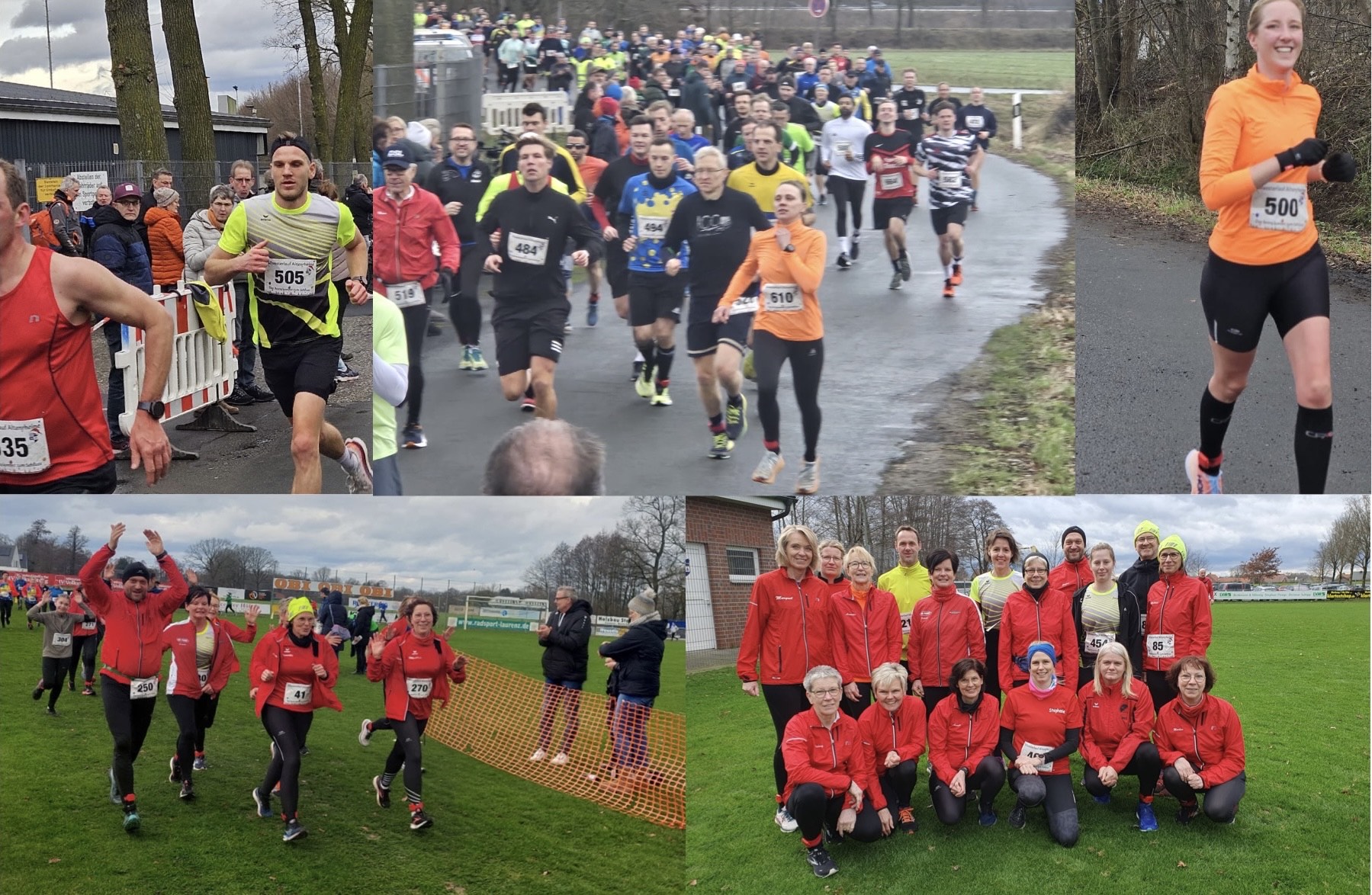 Sportlicher Jahresabschluss für 55 Speller Läuferinnen und Läufer beim Silvesterlauf Altenrheine