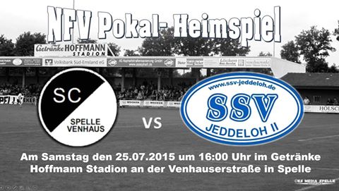 Pokalspiel am 25.07.2015