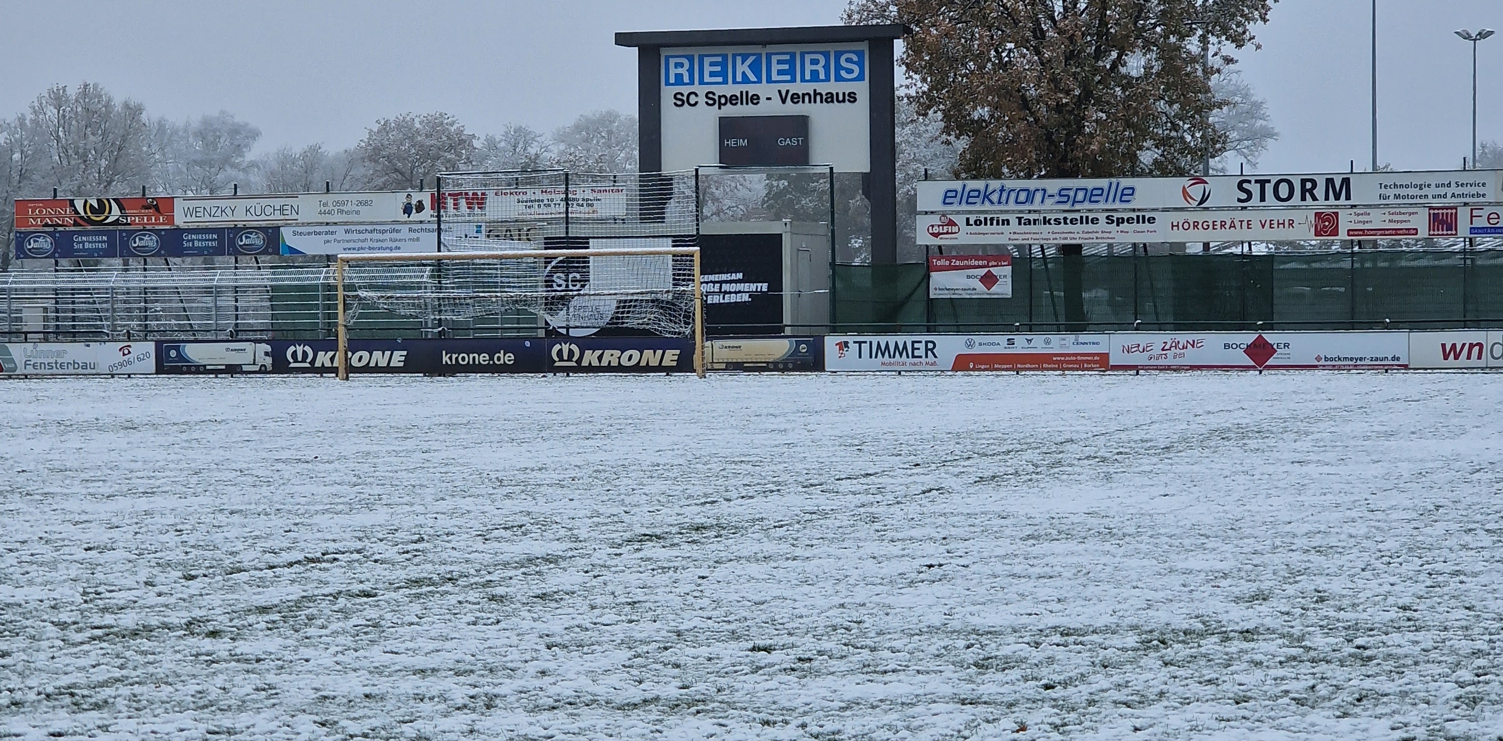 Das Speller Heimspiel gegen Norderstedt fällt aus