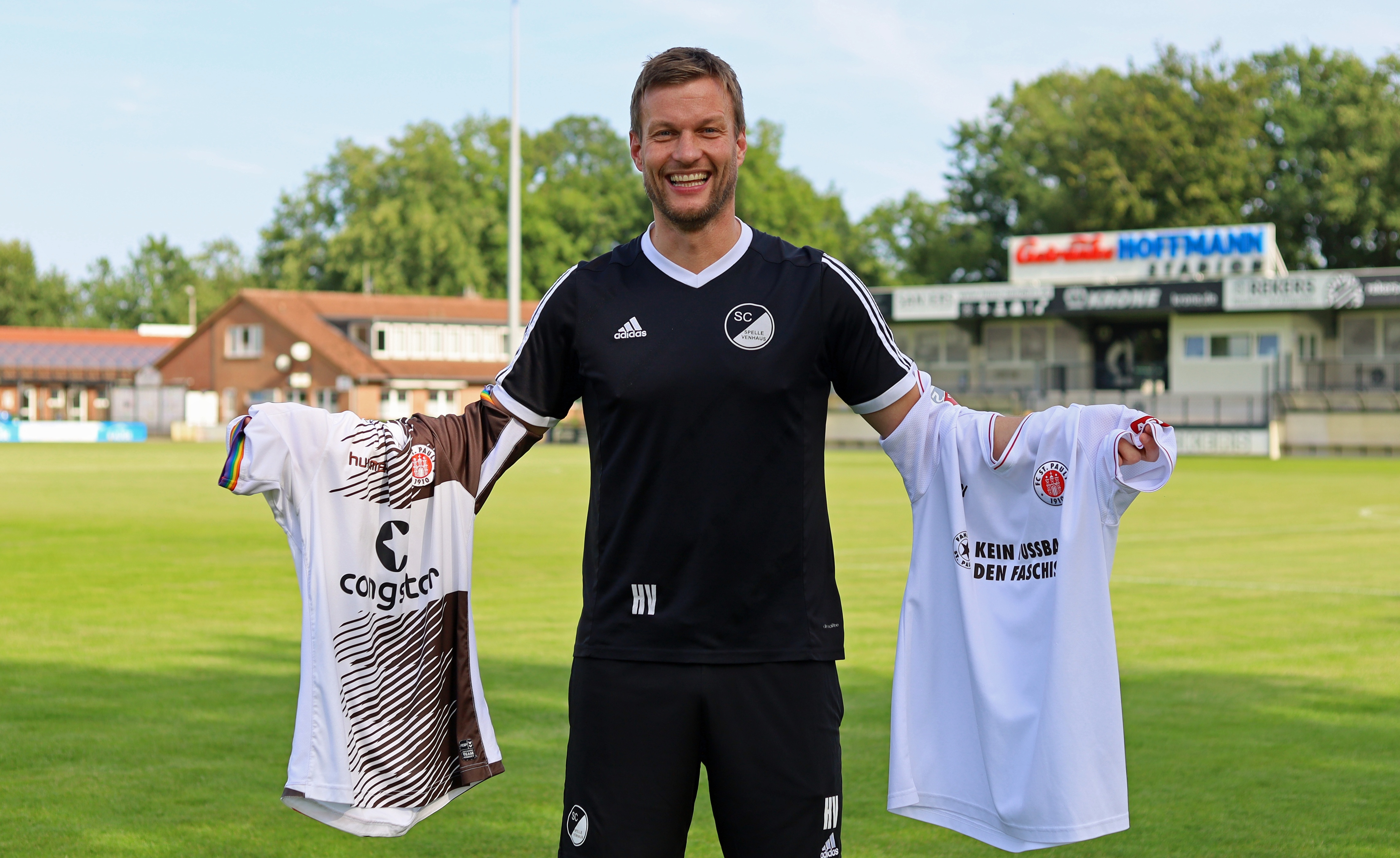 Spelles Trainer Hanjo Vocks ist Mitglied beim FC St. Pauli